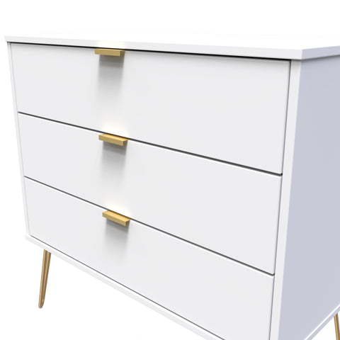 Hong Kong (Black Legs) 3 Drawer Chest