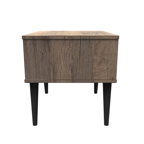 Hong Kong (Black Legs) 1 Drawer Bedside Cabinet  with Legs