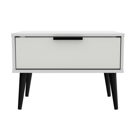 Hong Kong (Black Legs) 1 Drawer Midi Chest with Legs
