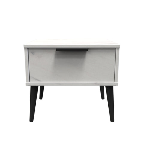 Hong Kong (Black Legs) 1 Drawer Midi Chest with Legs