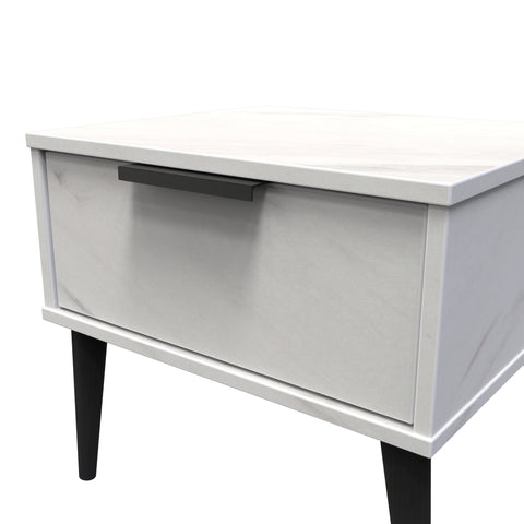 Hong Kong (Black Legs) 1 Drawer Midi Chest with Legs