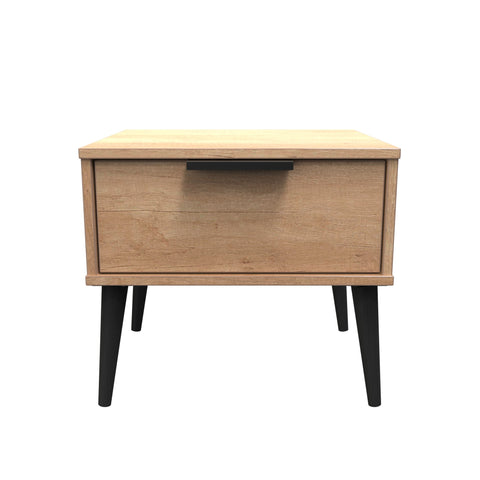 Hong Kong (Black Legs) 1 Drawer Midi Chest with Legs