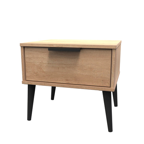 Hong Kong (Black Legs) 1 Drawer Midi Chest with Legs
