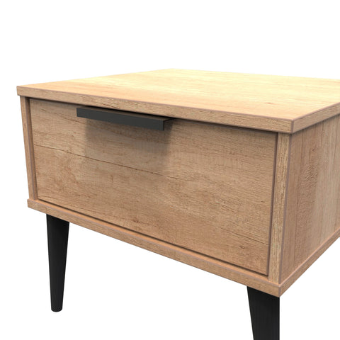 Hong Kong (Black Legs) 1 Drawer Midi Chest with Legs