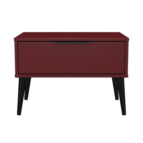Hong Kong (Black Legs) 1 Drawer Midi Chest with Legs