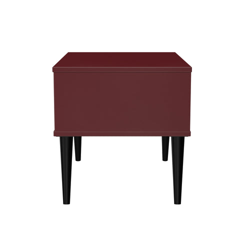 Hong Kong (Black Legs) 1 Drawer Midi Chest with Legs