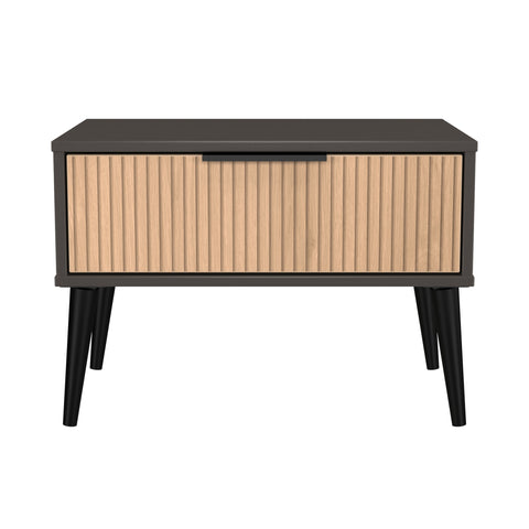 Hong Kong (Black Legs) 1 Drawer Midi Chest with Legs