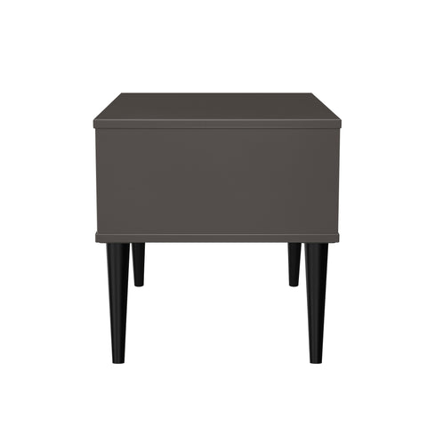 Hong Kong (Black Legs) 1 Drawer Midi Chest with Legs