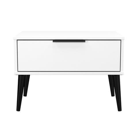 Hong Kong (Black Legs) 1 Drawer Midi Chest with Legs