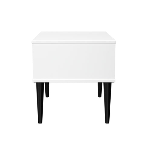 Hong Kong (Black Legs) 1 Drawer Midi Chest with Legs