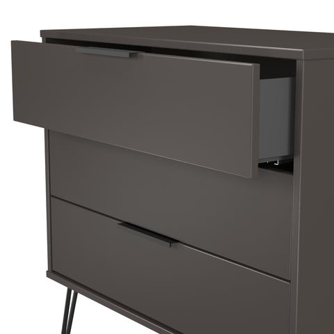 Hong Kong (Black Hairping Legs) 3 Drawer Chest