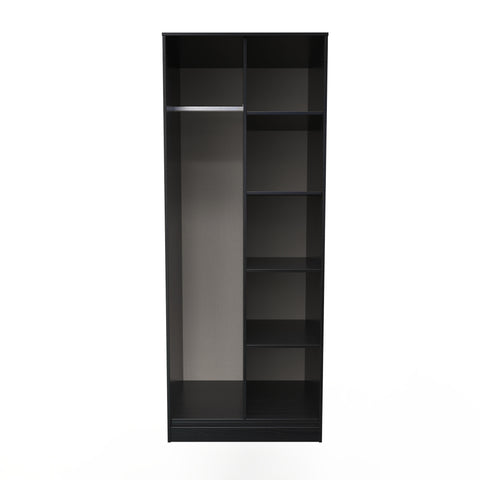 Hong Kong (Black Hairping Legs) Tall Open Wardrobe