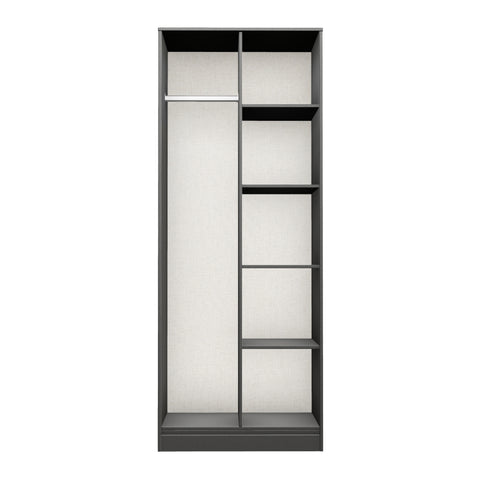 Hong Kong (Black Hairping Legs) Tall Open Wardrobe