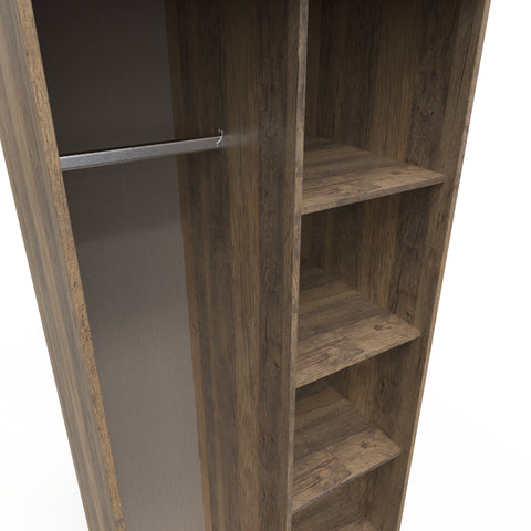 Hong Kong (Black Hairping Legs) Tall Open Wardrobe