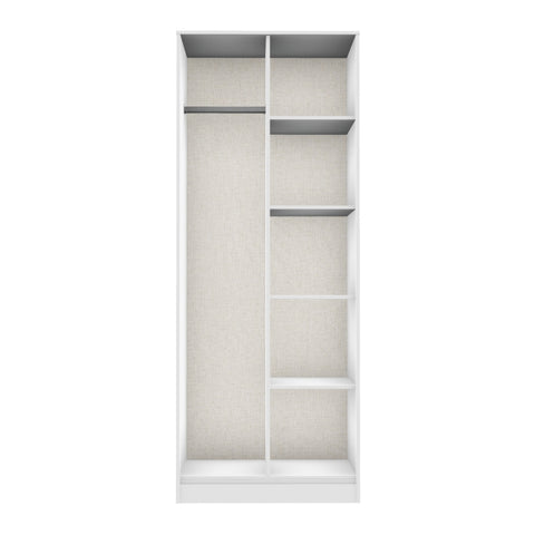 Hong Kong (Black Hairping Legs) Tall Open Wardrobe