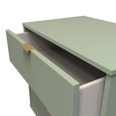 Hong Kong (Gold Hairpin Legs) 3 Drawer Midi Chest with Legs