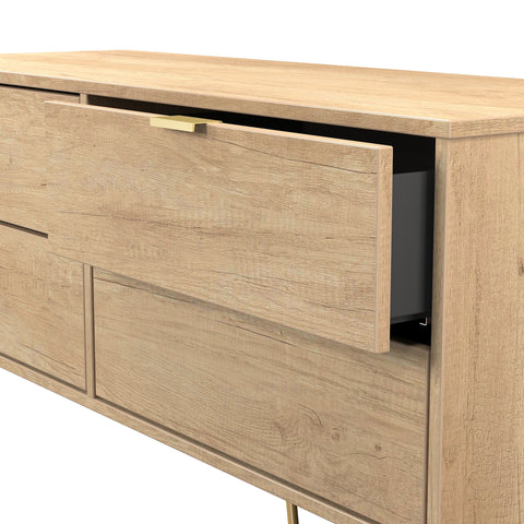 Hong Kong (Gold Hairpin Legs) 4 Drawer Bed Box