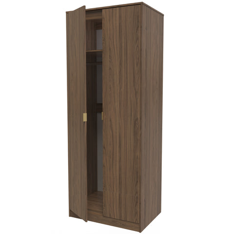 Hong Kong (Gold Hairpin Legs) Tall Plain Wardrobe