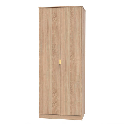 Hong Kong (Gold Hairpin Legs) Tall Plain Wardrobe