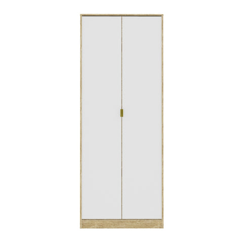 Hong Kong (Gold Hairpin Legs) Tall Plain Wardrobe