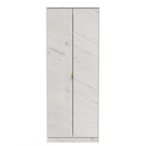 Hong Kong (Gold Hairpin Legs) Tall Plain Wardrobe