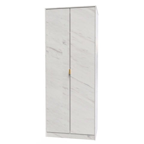 Hong Kong (Gold Hairpin Legs) Tall Plain Wardrobe