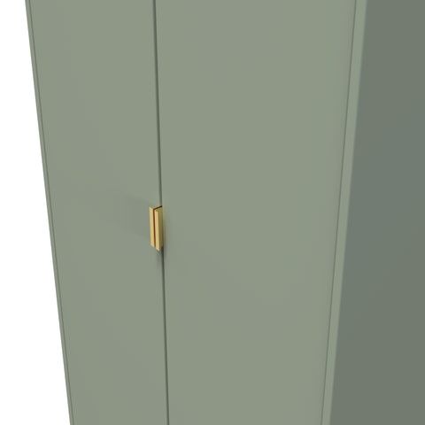 Hong Kong (Gold Hairpin Legs) Tall Plain Wardrobe