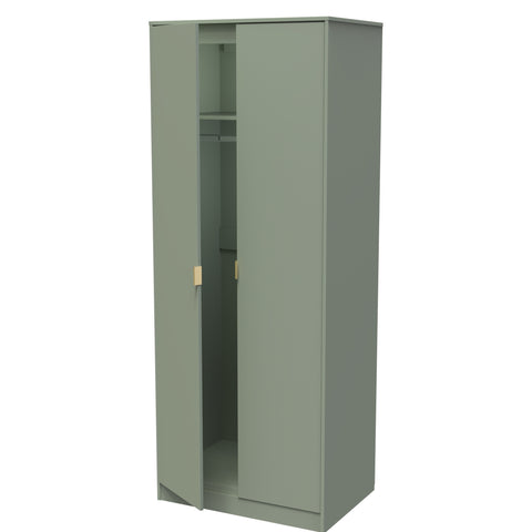 Hong Kong (Gold Hairpin Legs) Tall Plain Wardrobe