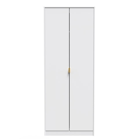 Hong Kong (Gold Hairpin Legs) Tall Plain Wardrobe