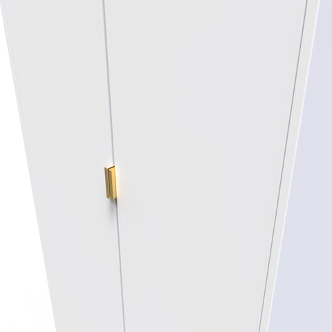 Hong Kong (Gold Hairpin Legs) Tall Plain Wardrobe