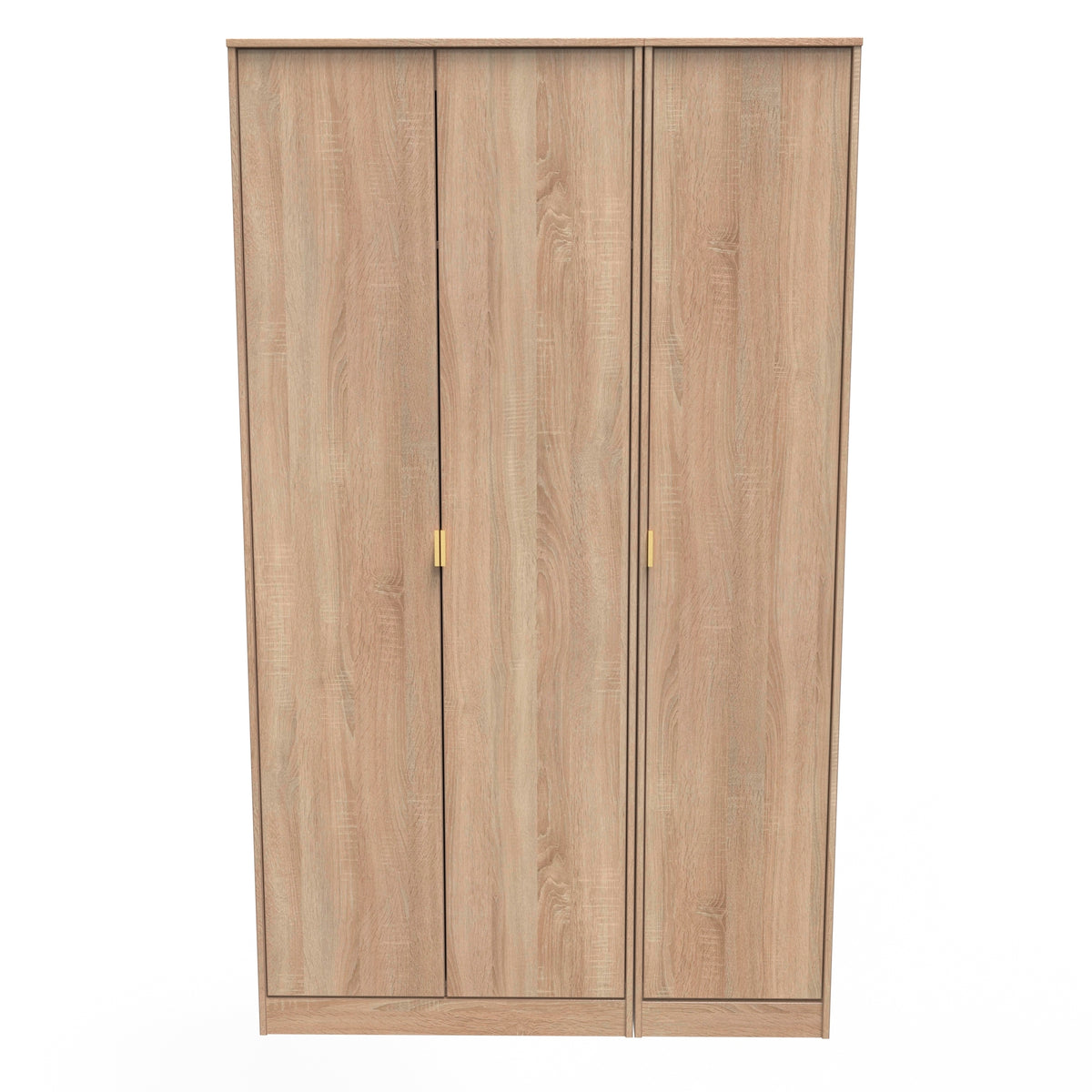 Hong Kong Tall Triple Plain Wardrobe