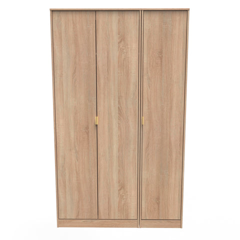Hong Kong Tall Triple Plain Wardrobe