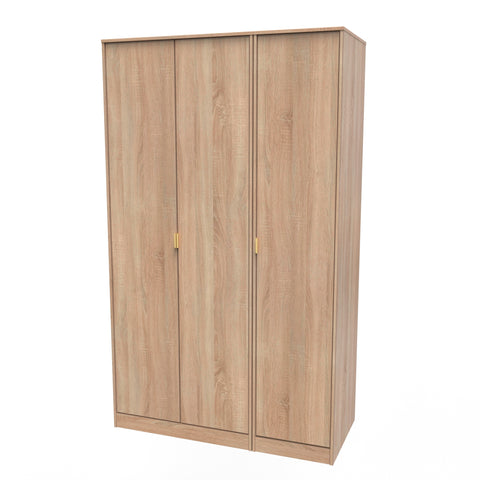 Hong Kong Tall Triple Plain Wardrobe