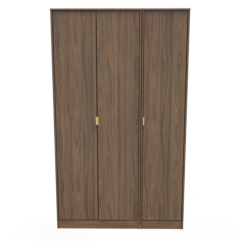 Hong Kong Tall Triple Plain Wardrobe