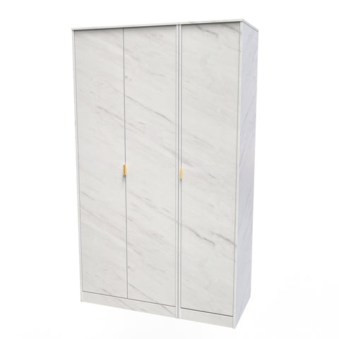 Hong Kong Tall Triple Plain Wardrobe