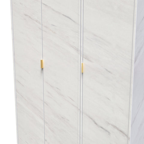 Hong Kong Tall Triple Plain Wardrobe
