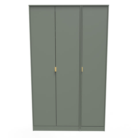 Hong Kong Tall Triple Plain Wardrobe