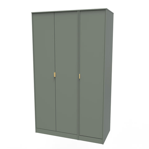 Hong Kong Tall Triple Plain Wardrobe