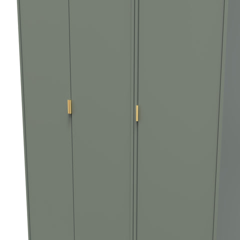 Hong Kong Tall Triple Plain Wardrobe