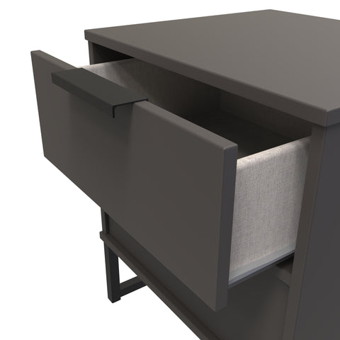 Hong Kong 2 Drawer Bedside Cabinet