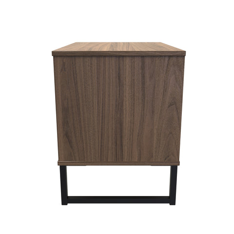 Hong Kong (Black Sleigh Legs) 2 Drawer Midi Chest