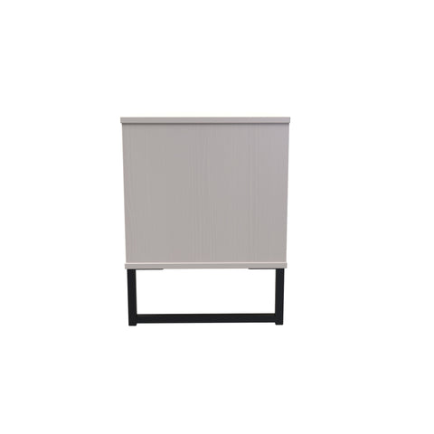 Hong Kong (Black Sleigh Legs) 2 Drawer Midi Chest