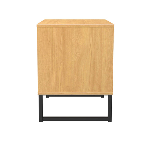 Hong Kong (Black Sleigh Legs) 2 Drawer Midi Chest