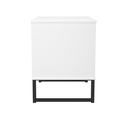 Hong Kong (Black Sleigh Legs) 2 Drawer Midi Chest