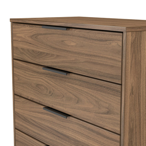 Hong Kong (Black Sleigh Legs) 4 Drawer Chest