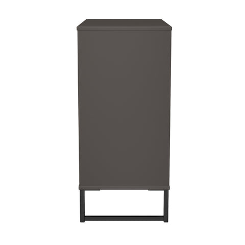 Hong Kong (Black Sleigh Legs) 4 Drawer Chest