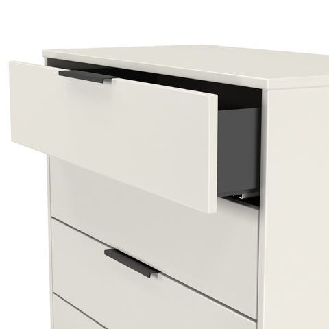 Hong Kong (Black Sleigh Legs) 4 Drawer Chest