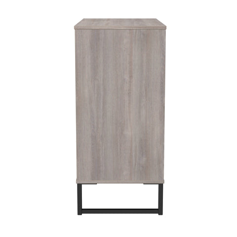 Hong Kong (Black Sleigh Legs) 4 Drawer Chest