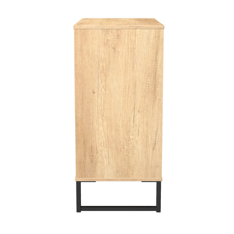 Hong Kong (Black Sleigh Legs) 4 Drawer Chest
