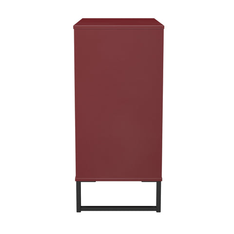Hong Kong (Black Sleigh Legs) 4 Drawer Chest